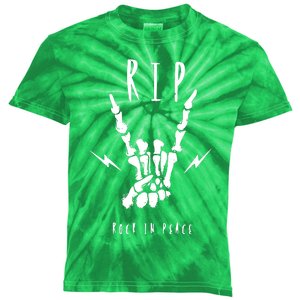 Rock In Peace Kids Tie-Dye T-Shirt