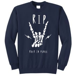 Rock In Peace Tall Sweatshirt