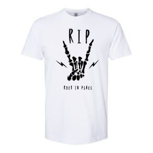 Rock In Peace Softstyle CVC T-Shirt