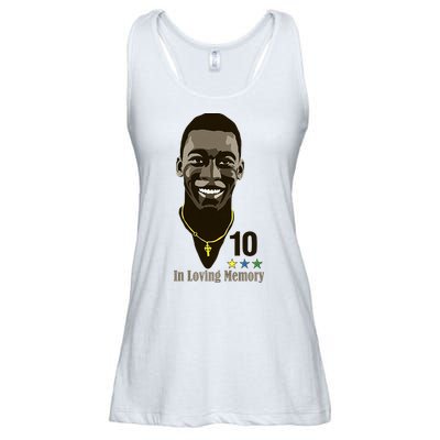 Rest In Peace Pele Brazil Football Soccer RIP Pele Ladies Essential Flowy Tank