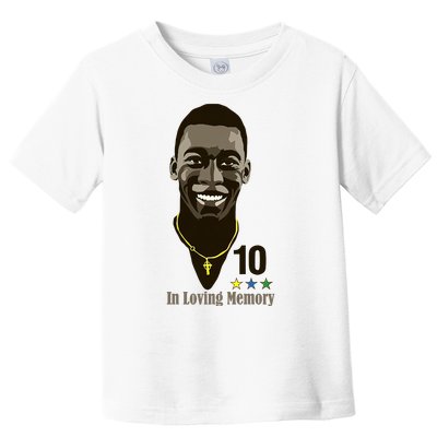 Rest In Peace Pele Brazil Football Soccer RIP Pele Toddler T-Shirt