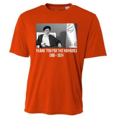 Rip Iran’S President Ebrahim Raisi A Signature Gift For Iran Supporters Cooling Performance Crew T-Shirt