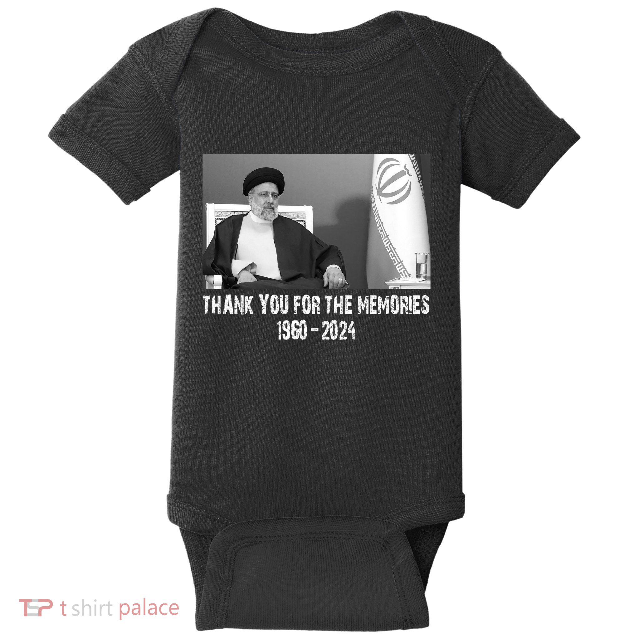 Rip Iran’S President Ebrahim Raisi A Signature Gift For Iran Supporters Baby Bodysuit