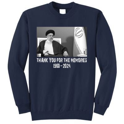 Rip Iran’S President Ebrahim Raisi A Signature Gift For Iran Supporters Tall Sweatshirt