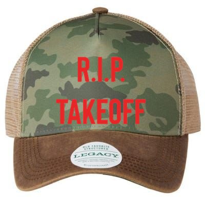 Rest In Peace RIP Takeoff Quavo Migos Rapper Lover Legacy Tie Dye Trucker Hat