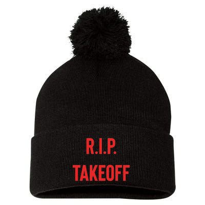 Rest In Peace RIP Takeoff Quavo Migos Rapper Lover Pom Pom 12in Knit Beanie