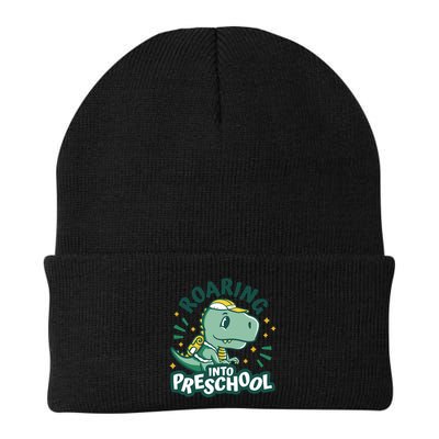 Roaring Into Preschool Dinosaur Beanie