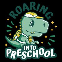 Roaring Into Preschool Dinosaur 16 in Basic Backpack