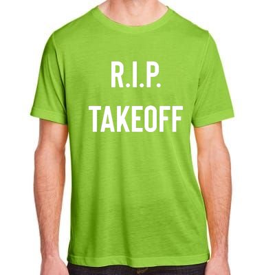 Rest In Peace RIP Takeoff Quavo Migos Rapper Lover Adult ChromaSoft Performance T-Shirt