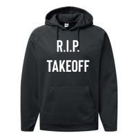 Rest In Peace RIP Takeoff Quavo Migos Rapper Lover Performance Fleece Hoodie