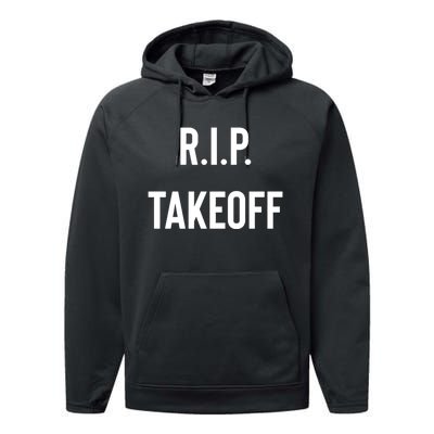 Rest In Peace RIP Takeoff Quavo Migos Rapper Lover Performance Fleece Hoodie