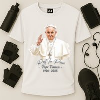 Rest In Peace Pope Francis 1936-2025 Cooling Performance Crew T-Shirt