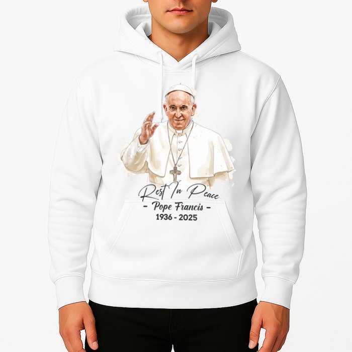 Rest In Peace Pope Francis 1936-2025 Hoodie
