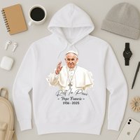 Rest In Peace Pope Francis 1936-2025 Hoodie