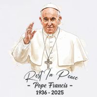 Rest In Peace Pope Francis 1936-2025 Hoodie