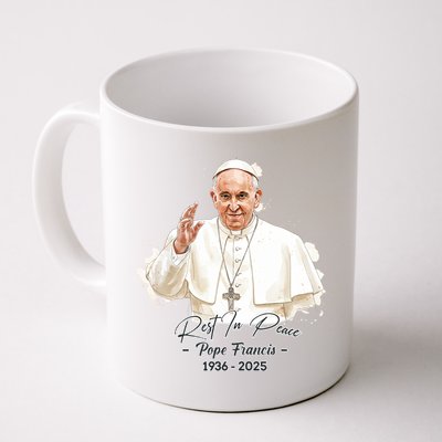 Rest In Peace Pope Francis 1936-2025 Mug