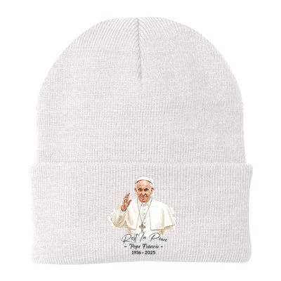Rest In Peace Pope Francis 1936-2025 Beanie