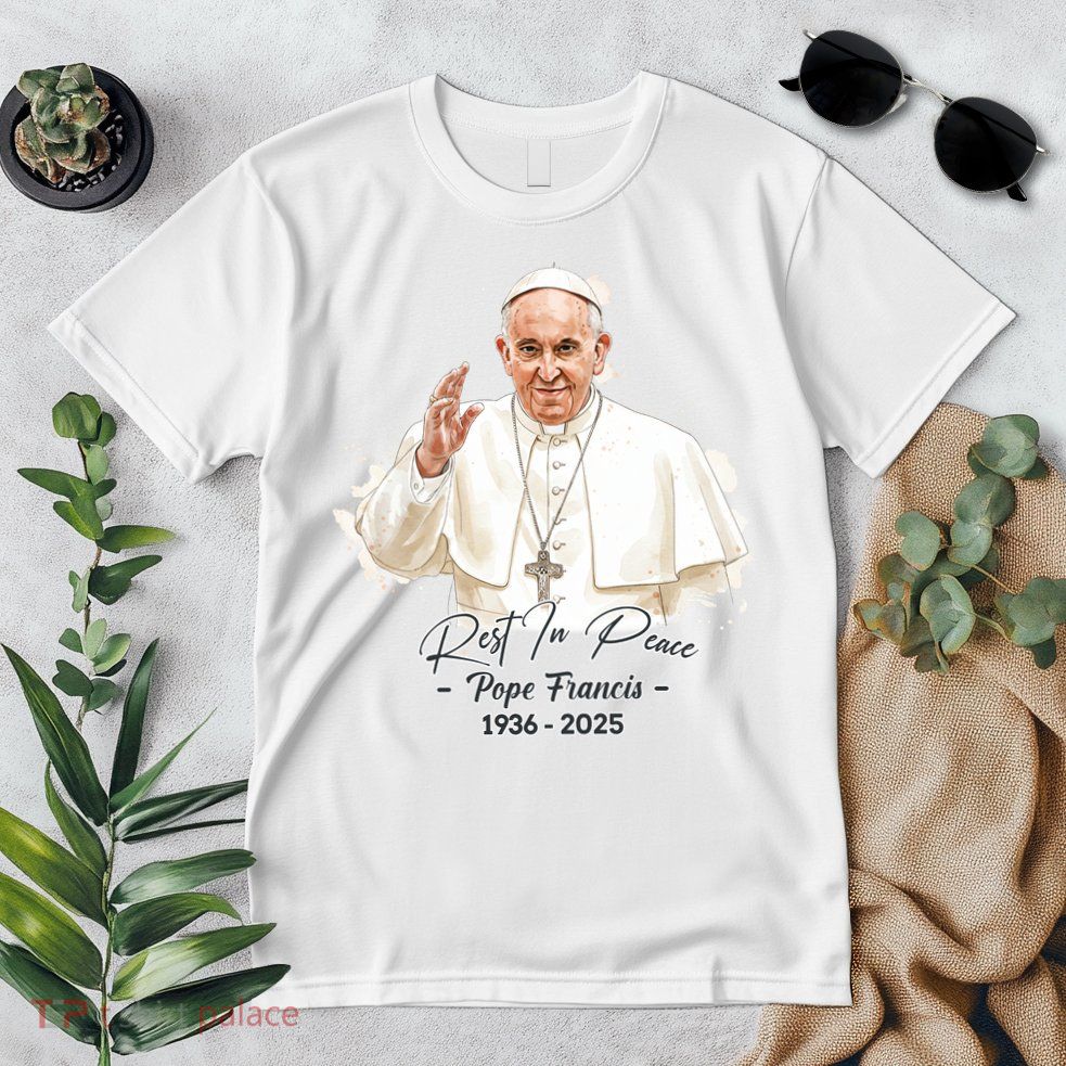 Rest In Peace Pope Francis 1936-2025 Premium T-Shirt