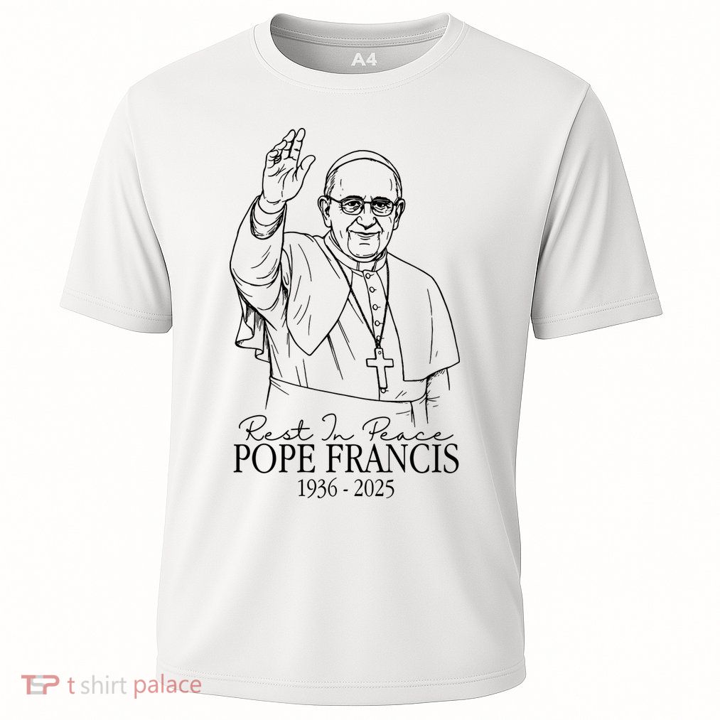 Rest In Peace Pope Francis 1936-2025 Performance Shirt