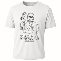 Rest In Peace Pope Francis 1936-2025 Cooling Performance Crew T-Shirt
