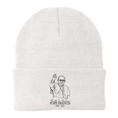 Rest In Peace Pope Francis 1936-2025 Beanie