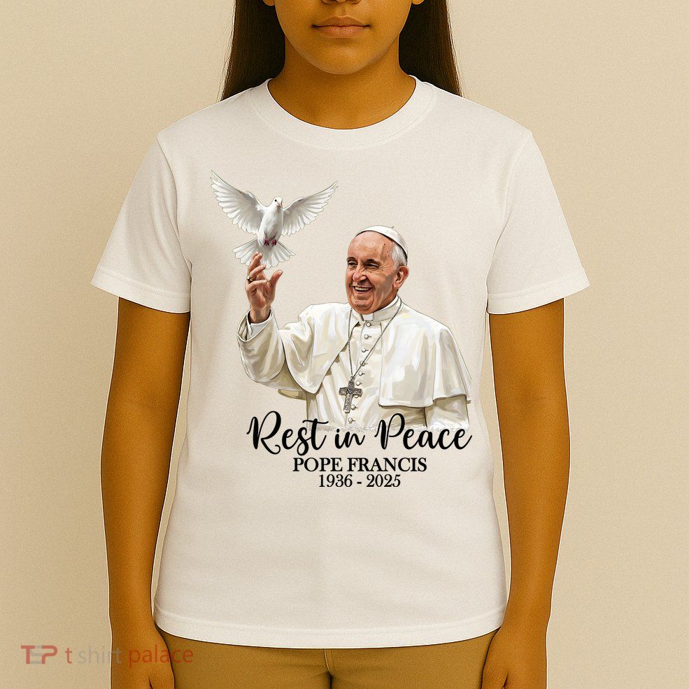 Rest In Peace Pope Francis 1936-2025 T-Shirt