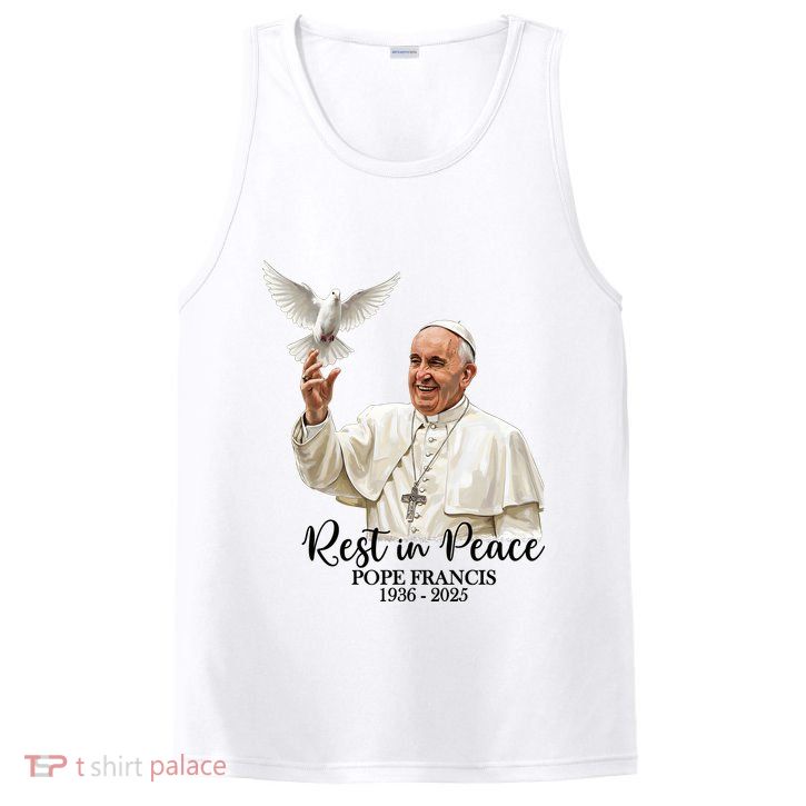 Rest In Peace Pope Francis 1936-2025 PosiCharge Competitor Tank