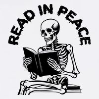 Read In Peace Halloween Skeleton Reads Book Wool Snapback Cap