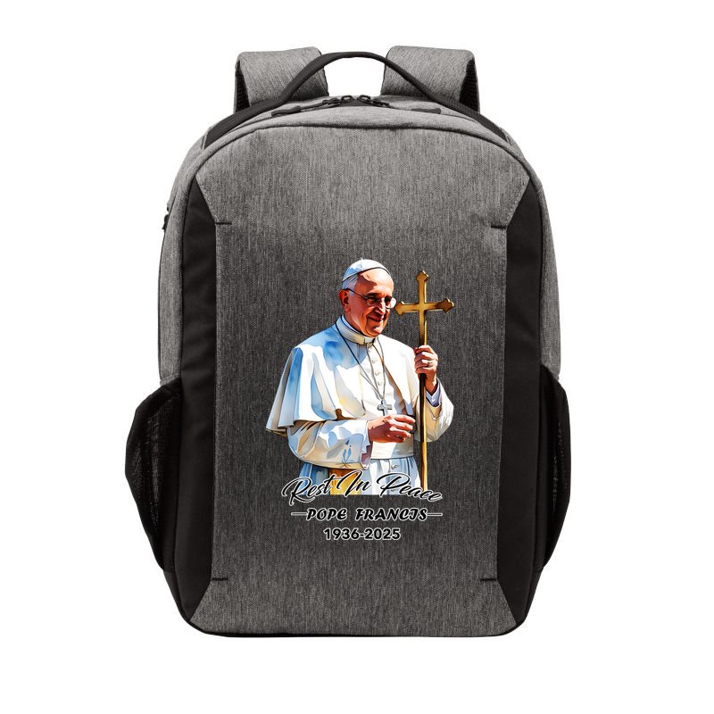 Rest In Peace Pope Francis 1936-2025 Vector Backpack