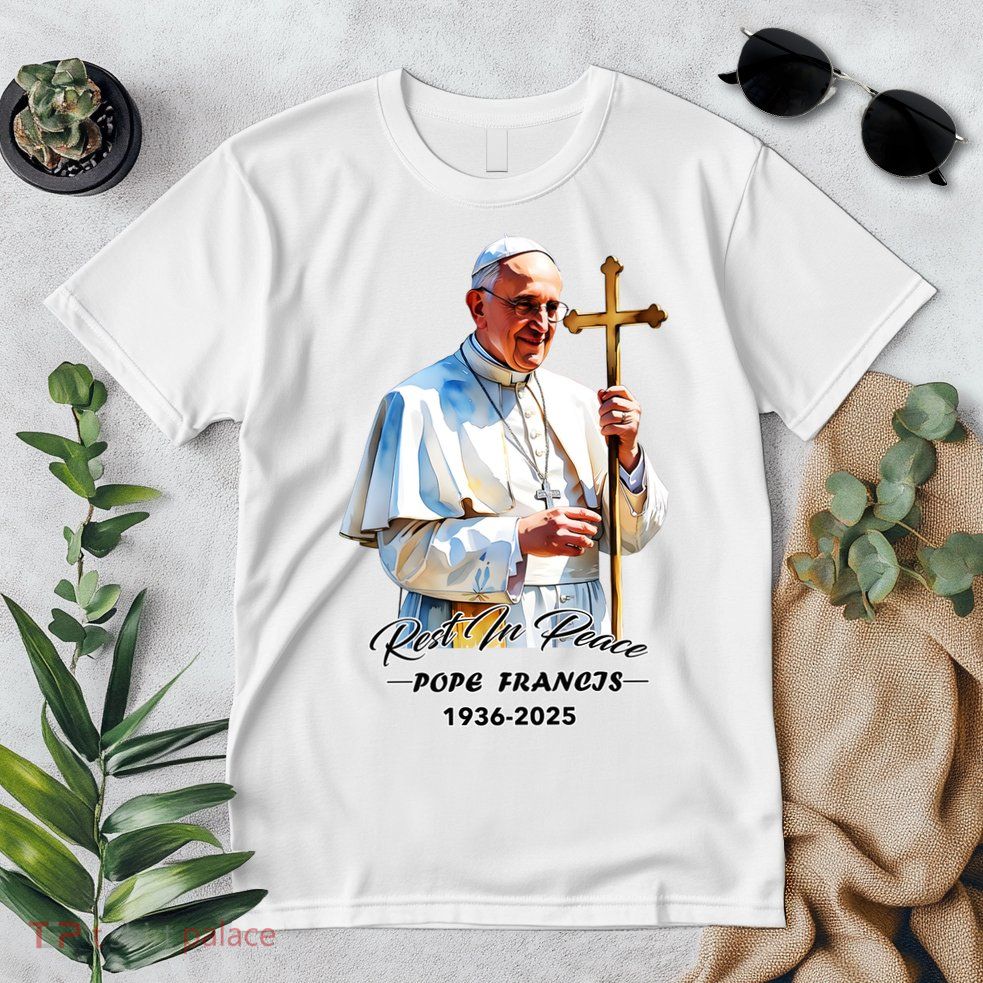 Rest In Peace Pope Francis 1936-2025 Premium T-Shirt