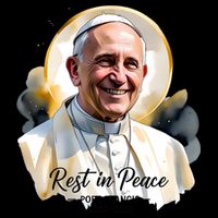 Rest In Peace Pope Francis 1936-2025 16 in Basic Backpack