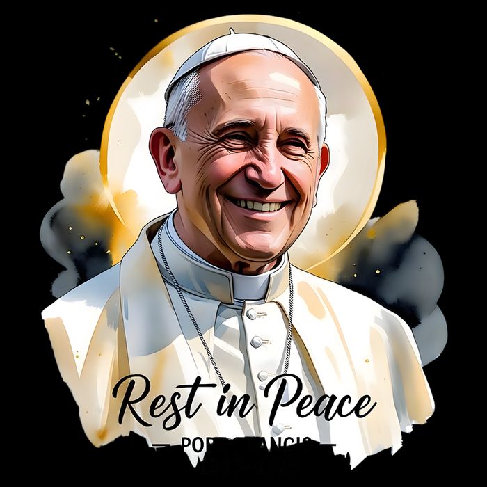 Rest In Peace Pope Francis 1936-2025 16 in Basic Backpack