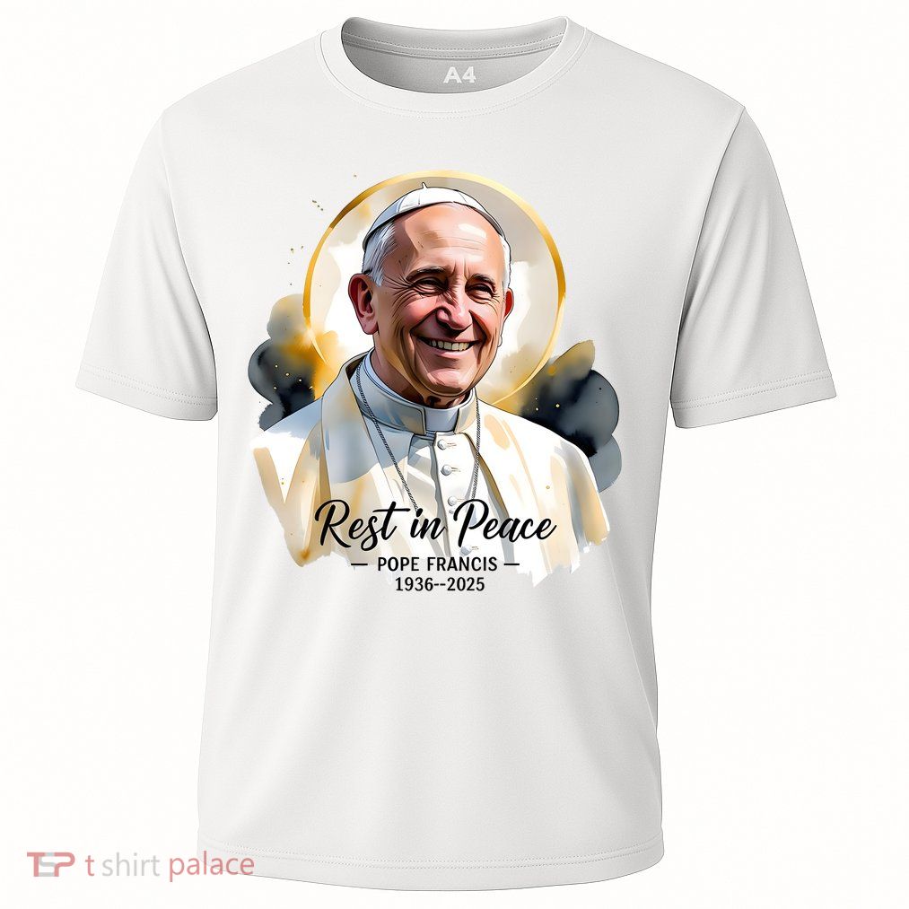 Rest In Peace Pope Francis 1936-2025 Performance Shirt