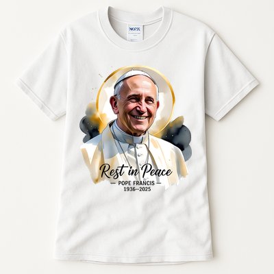 Rest In Peace Pope Francis 1936-2025 Tall T-Shirt