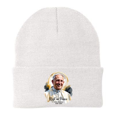 Rest In Peace Pope Francis 1936-2025 Beanie