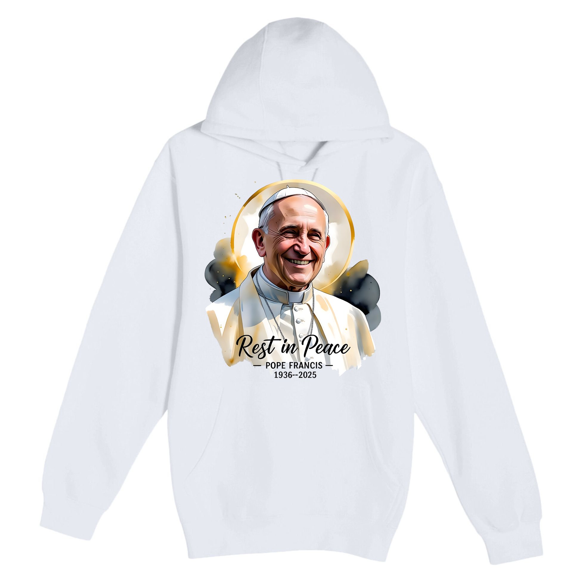 Rest In Peace Pope Francis 1936-2025 Premium Pullover Hoodie