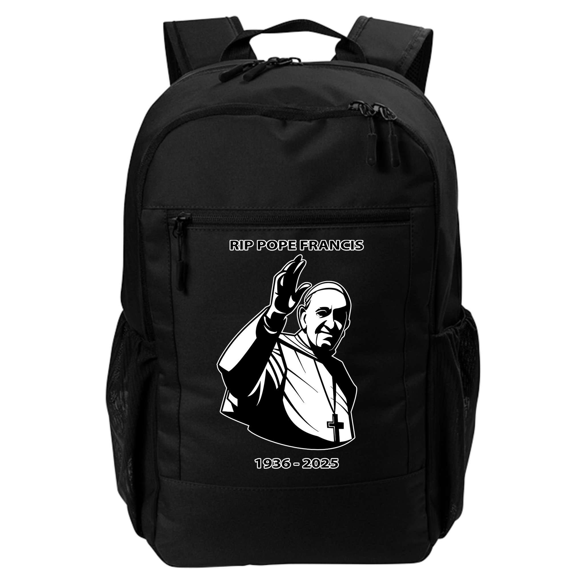 Rest In Peace Pope Francis 1936-2025 Backpack