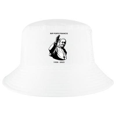 Rest In Peace Pope Francis 1936-2025 Cool Comfort Performance Bucket Hat