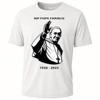 Rest In Peace Pope Francis 1936-2025 Cooling Performance Crew T-Shirt