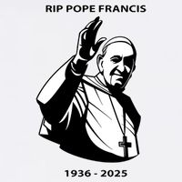 Rest In Peace Pope Francis 1936-2025 Cooling Performance Crew T-Shirt