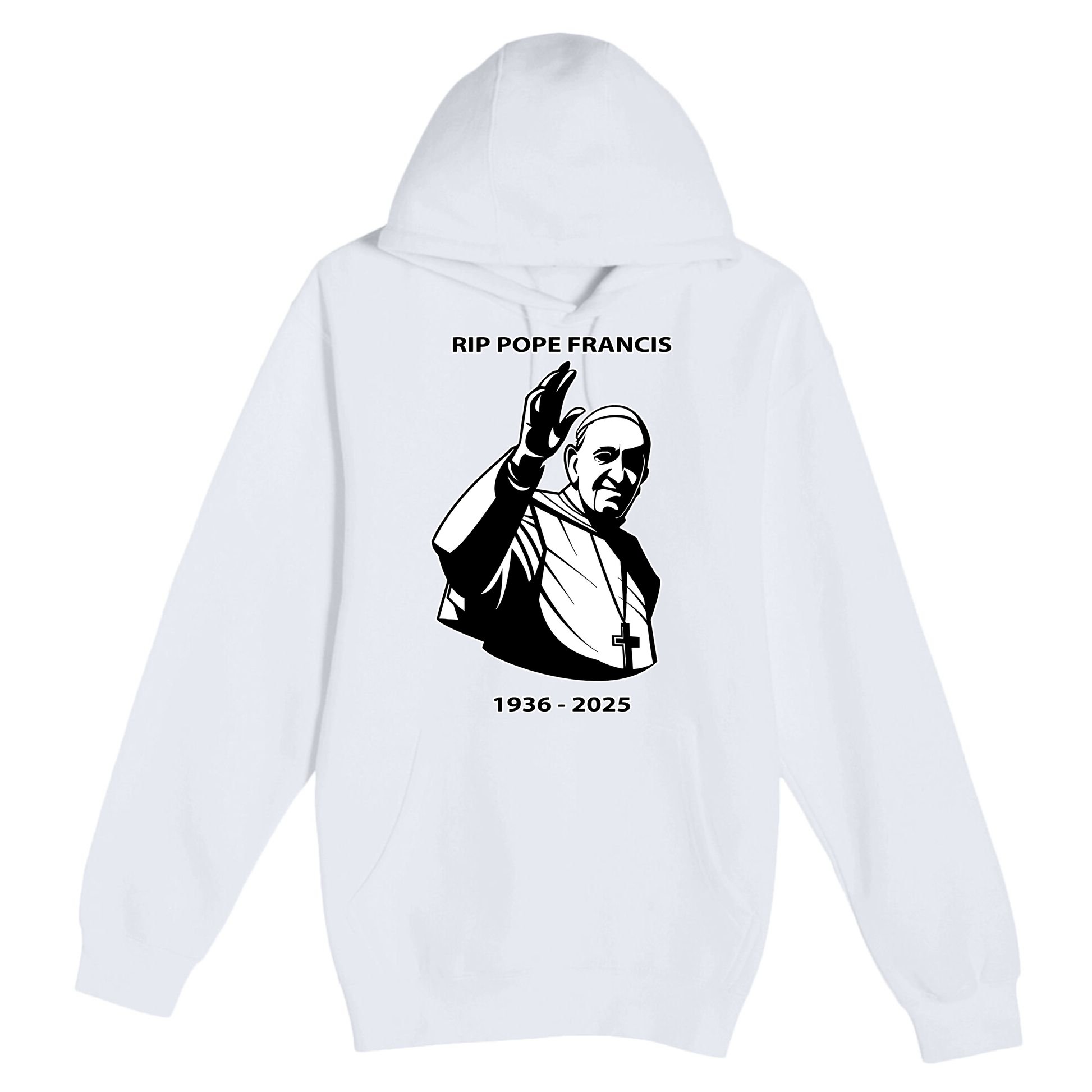 Rest In Peace Pope Francis 1936-2025 Premium Pullover Hoodie