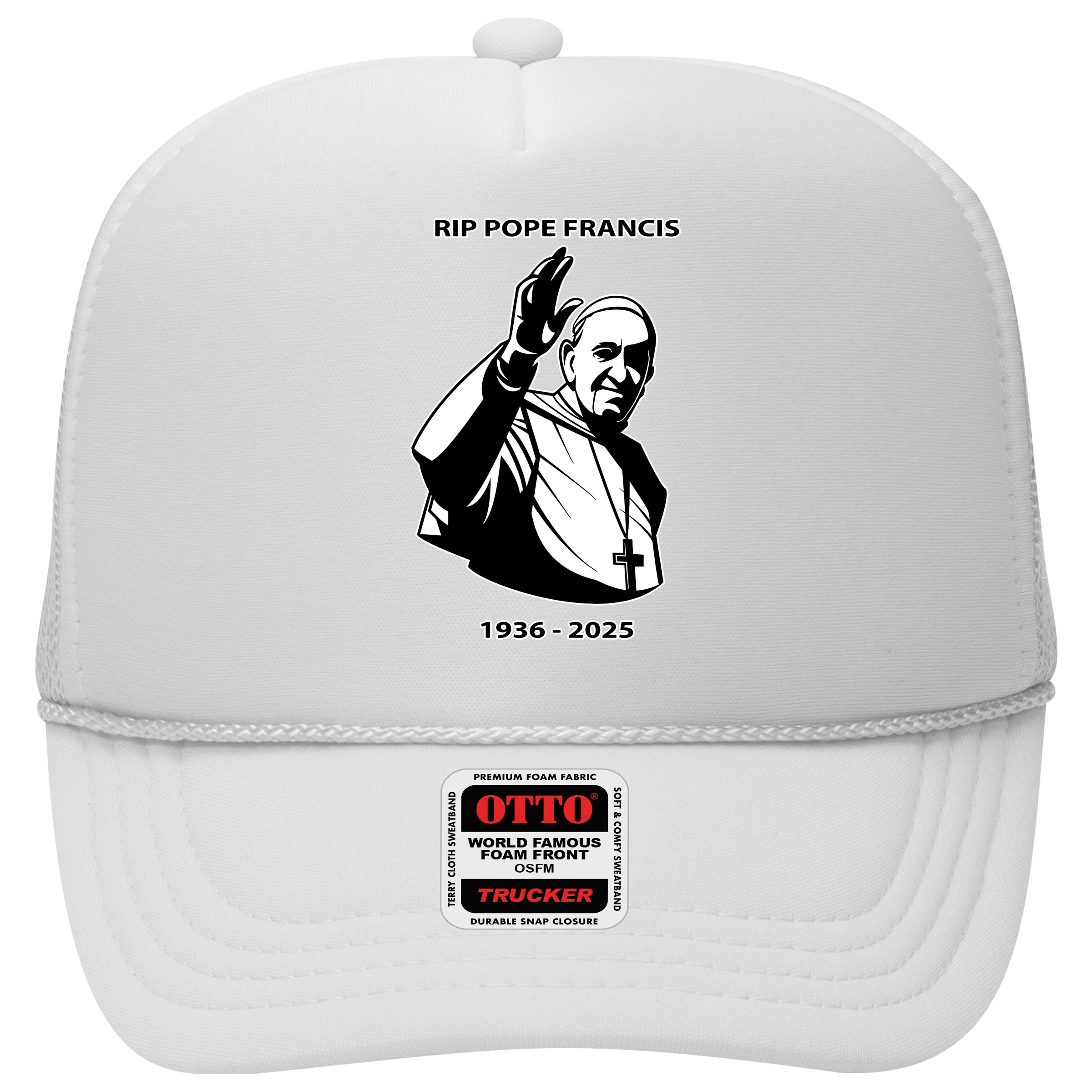 Rest In Peace Pope Francis 1936-2025 Hat