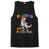 Roaring Into Preschool T Rex Dinosaur Back To School PosiCharge Competitor Tank