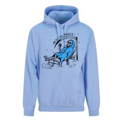 Rest In Peace Unisex Surf Hoodie