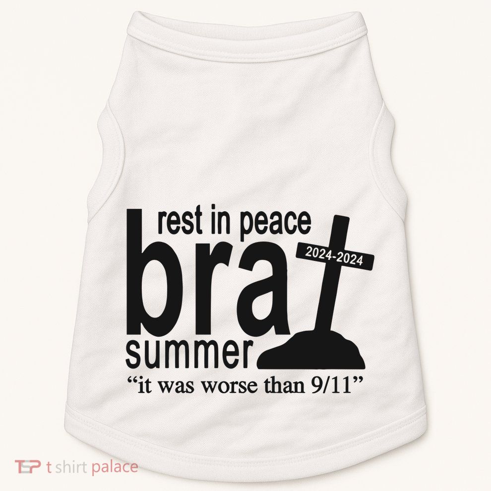 Rest In Peace Brat Summer Doggie Tank