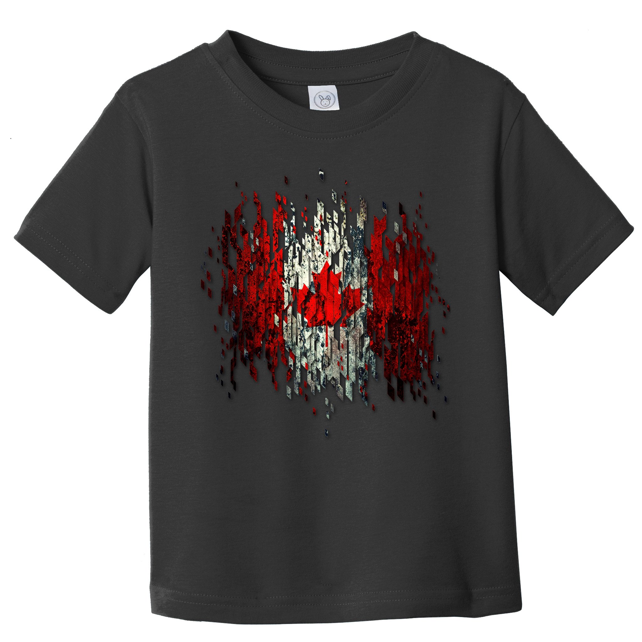 Ripped Canada Canadian Torn Flag Toddler T-Shirt