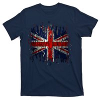 Ripped UK Great Britain Union Jack Torn Flag T-Shirt