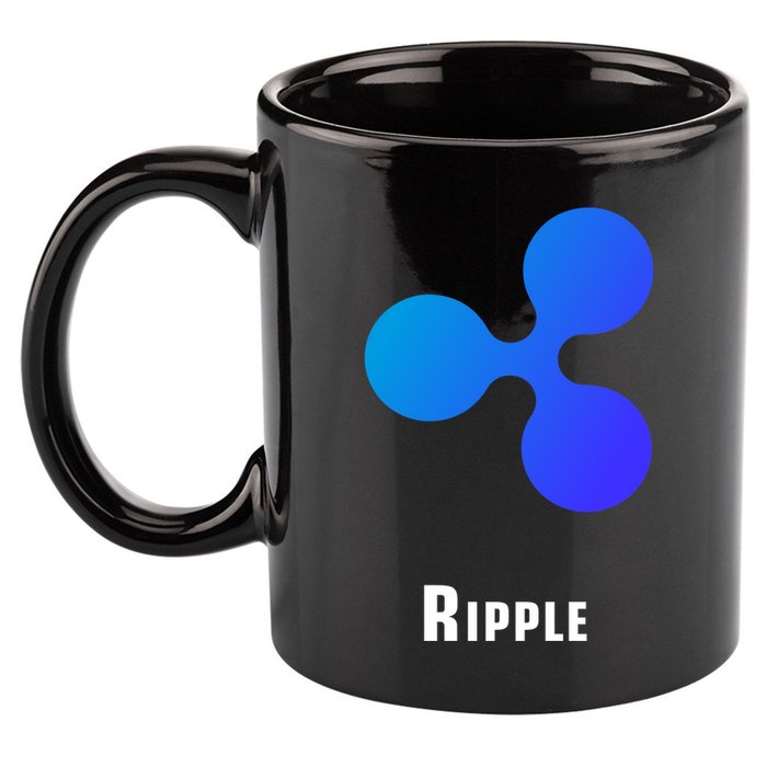 Ripple Classic 11oz C Handle Ceramic Mug