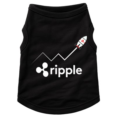 Ripple XRP To the Moon Crypto Rocket Chart Doggie Tank