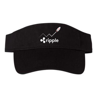 Ripple XRP To the Moon Crypto Rocket Chart Visor